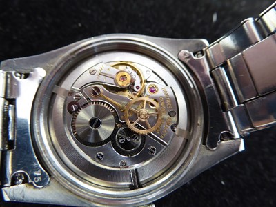 Lot 2204 - Rolex: A Stainless Steel Centre Seconds Wristwatch