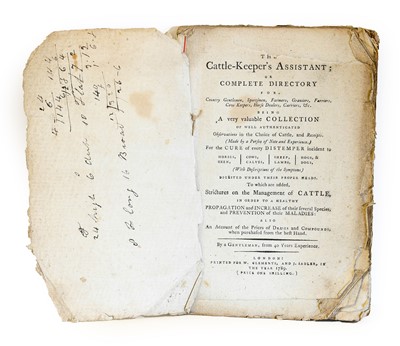 Lot 136 - [RINGSTEAD (Josiah)] The Cattle-Keeper’s...