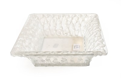 Lot 6A - A Lalique Roses, frosted and clear glass...