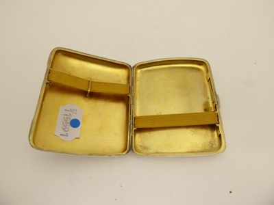 Lot 2068 - A Victorian Silver and Erotic Enamel Cigarette-Case