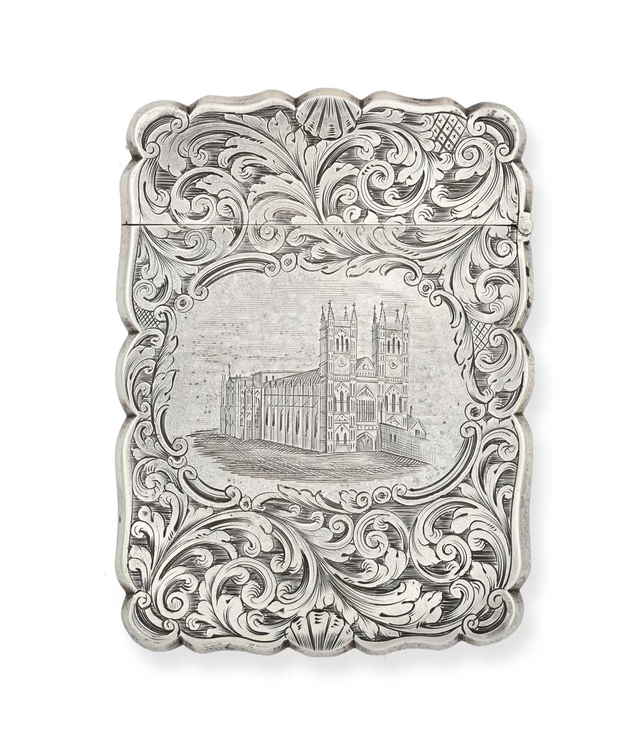 Lot 2067 - A Victorian Silver Card-Case