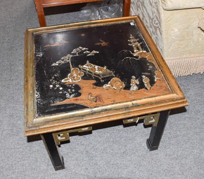 Lot 1413 - A modern chinoiserie side or occasional table,...