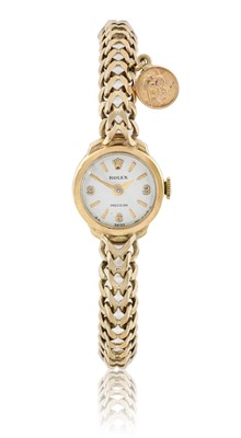 Lot 2392 - Rolex: A Lady's 9 Carat Gold Wristwatch