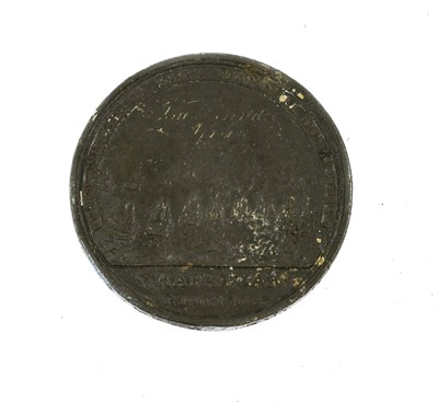 Lot 28 - A Nelson Trafalgar Memorial Medal by Boulton,...