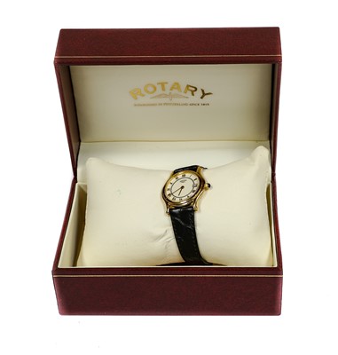 Lot 441 - A gents 9 carat gold automatic Rotary...