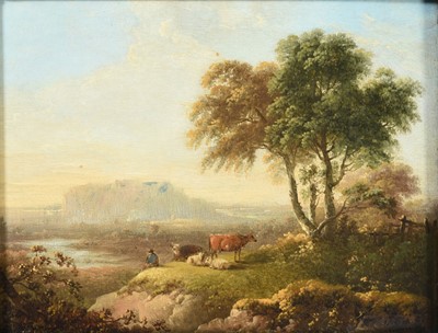 Lot 1031 - Charles Towne (1763-1840) Landscape with...