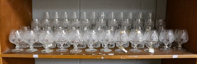 Lot 305 - A Suite of German Crystal glassware