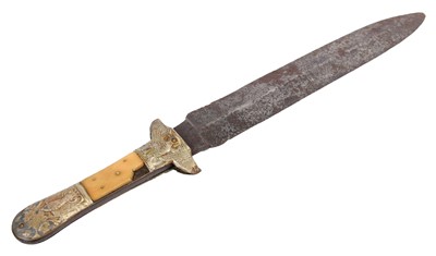 Lot 293 - A Mid 19th Century Bowie Knife by Reuss & Co.,...