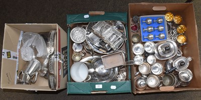 Lot 63 - A Collection of Assorted Silver Plate,...