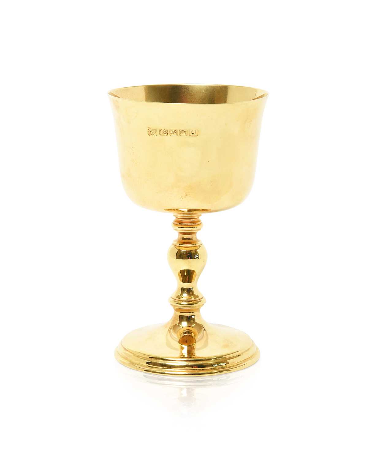 Lot 2074 - An Irish Gold Goblet