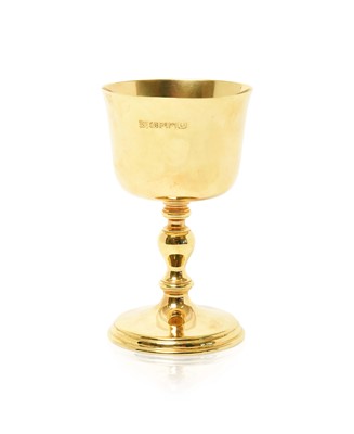 Lot 2074 - An Irish Gold Goblet