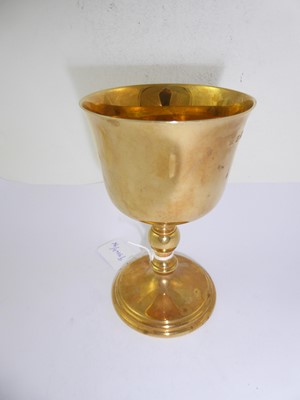 Lot 2075 - An Irish Gold Goblet