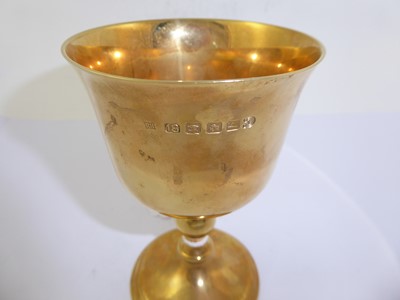 Lot 2075 - An Irish Gold Goblet
