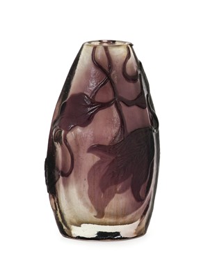 Lot 29 - An Émile Gallé Cameo Glass Vase, circa 1900,...