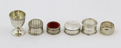 Lot 54 - A Collection of Assorted Silver George III and...