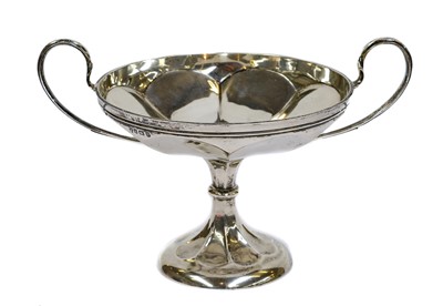 Lot 137 - A George V Silver Pedestal-Bowl, by Thomas...