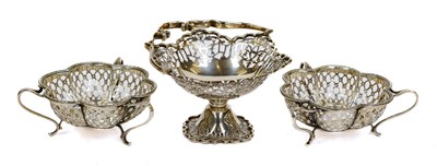 Lot 139 - A Pair of Silver Dishes; A Further Dish and a...