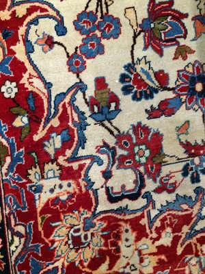 Lot 191 - Isfahan Carpet Central Iran, circa 1960 The...