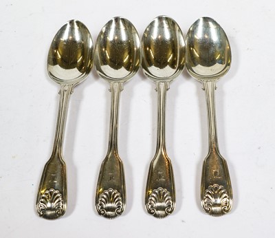 Lot 68 - Four Victorian Silver Dessert-Spoons, by...