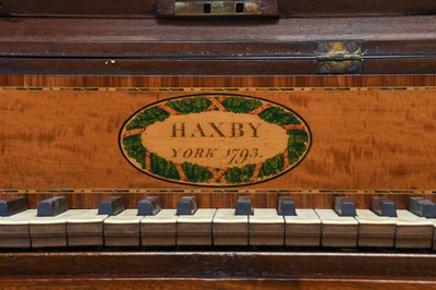 Lot 227 - A George III mahogany-cased square piano, by...