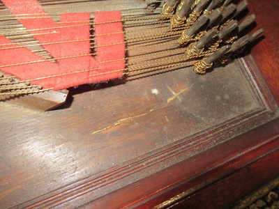 Lot 227 - A George III mahogany-cased square piano, by...