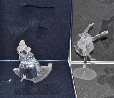 Lot 395 - Swarovski Cinderella (boxed) and a Swarovski dancer (boxed)