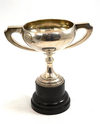 Lot 397 - A silver racing trophy