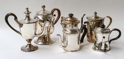 Lot 110 - Six Various Silver Plate or Old Sheffield...