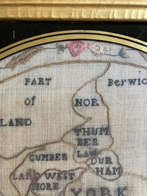 Lot 2124 - Early 19th Century Map Sampler of England and...