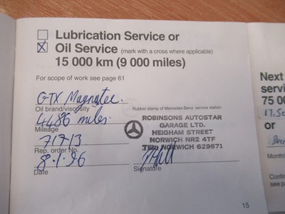 Lot 10 - 1993 Mercedes E220 Auto Registration number:...