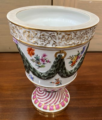 Lot 98 - A Helena Wolfsohn Porcelain Urn-Shaped Vase...