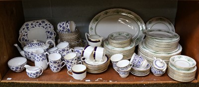 Lot 325 - A quantity of English bone china including a...