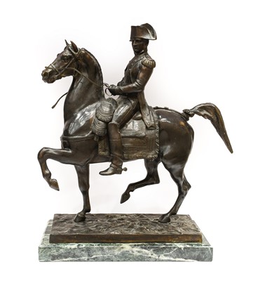 Lot 320 - After A Rochetti: A Bronze Group of Napoleon,...