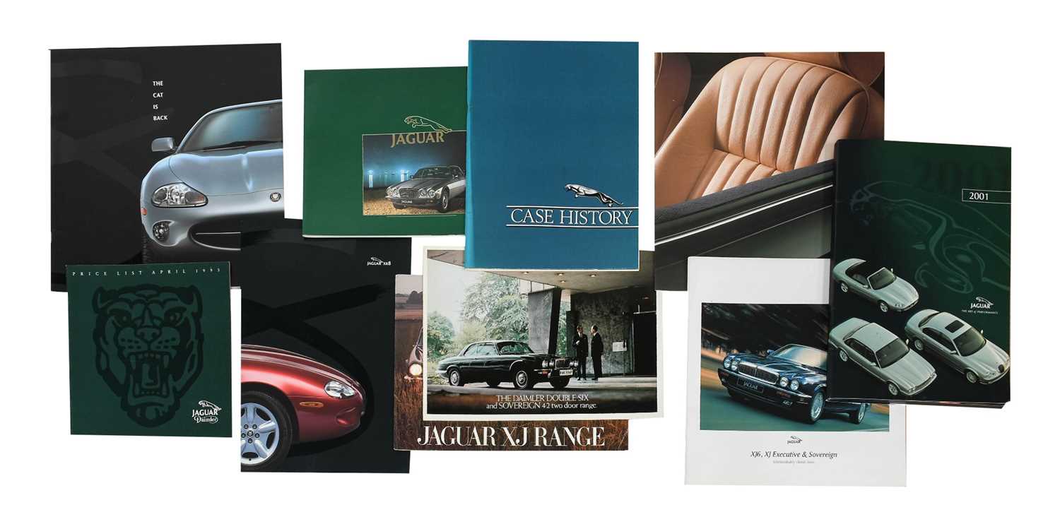 Lot 47 - Jaguar/Daimler Interest: Car brochures...