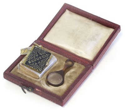 Lot 7 - Miniature Book and Album Schloss's English...