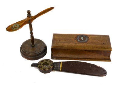 Lot 207 - A Collection of Eight Related Aviation Items,...