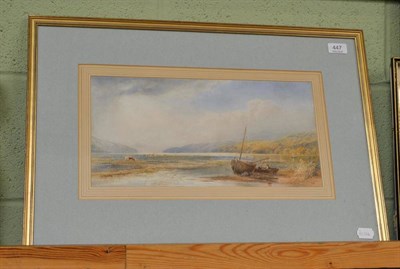 Lot 447 - Thomas Miles Richardson Jnr. (1813-1848) ";Routhmere, Rydal Water";, initialled, watercolour...