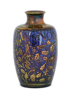 Lot 62 - A Pilkington's Royal Lancastrian Lustre Vase,...