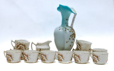 Lot 253 - A Queen Victoria Diamond Jubilee porcelain tea...