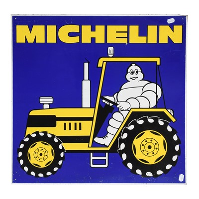 Lot 158 - Michelin Tyres: A Single-Sided Aluminium...