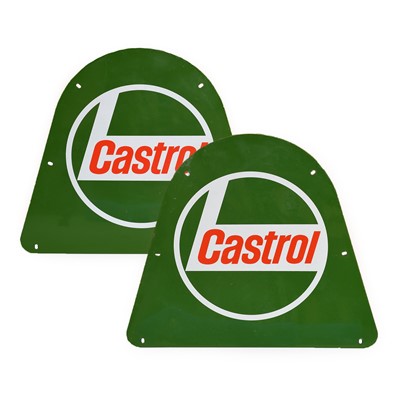 Lot 170 - A Pair of Aluminum Single-Sided Castrol...