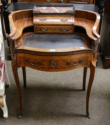 Lot 1164 - An early 20th century French style Kingwood...