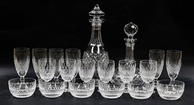 Lot 259 - A part suite of Waterford crystal comprising;...