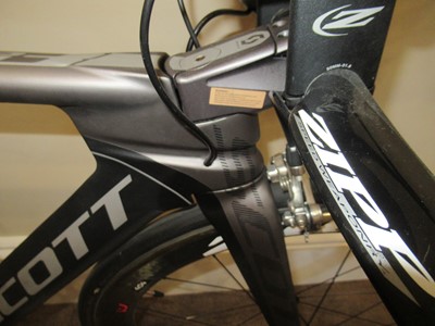 Lot 181 - A Scott Plasma 3TT Carbon Framed Bicycle, Size...