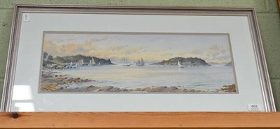 Lot 468 - C Prousse, watercolour sketch from Bar Harbour, Maine, USA, watercolour