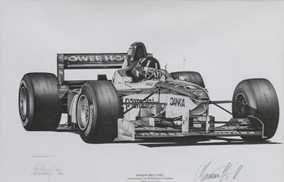 Lot 156 - After Allan Stammers Damon Hill OBE, 1996...