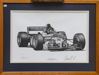 Lot 156 - After Allan Stammers Damon Hill OBE, 1996...