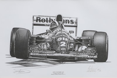 Lot 130 - After Allan Stammers David Coulthard (GB)...