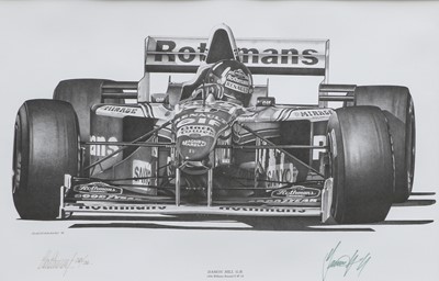 Lot 131 - After Allan Stammers Damon Hill GB 1996...