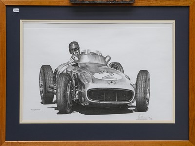 Lot 134 - After Alan Stammers Mercedes racing car A...